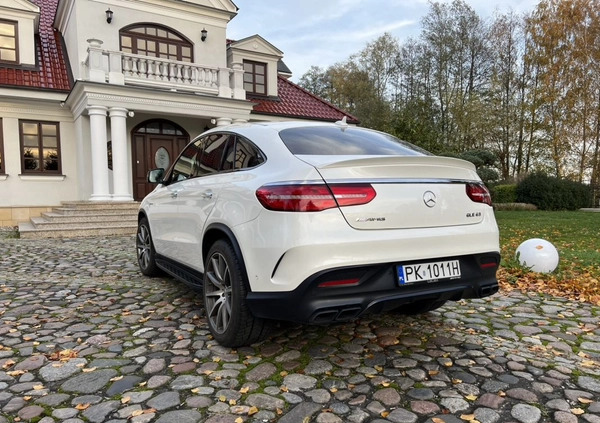 Mercedes-Benz GLE cena 215250 przebieg: 224530, rok produkcji 2017 z Golina małe 254